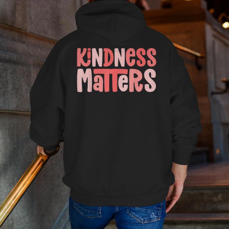 Kindness Matters Anti Bullying Shirts Teacher Child Men Zip Up Hoodie Back Print, funny gift Kindness Matters Anti Bullying Shirts Teacher Child Men Zip Up Hoodie Back Print, funny gift
