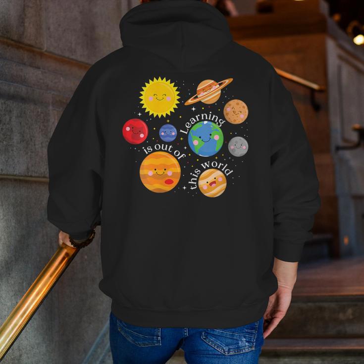 Learning Is Out Of This World Science Teacher Planets Men Zip Up Hoodie Back Print, Science Teacher Hoodies, funny gift Learning Is Out Of This World Science Teacher Planets Men Zip Up Hoodie Back Print, Science Teacher Hoodies, funny gift