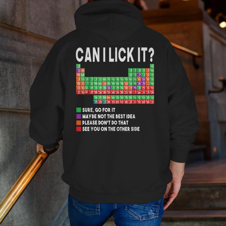 Can I Lick It Periodic Table Science Teacher Boy And Girls Men Zip Up Hoodie Back Print, Science Teacher Hoodies, funny gift Can I Lick It Periodic Table Science Teacher Boy And Girls Men Zip Up Hoodie Back Print, Science Teacher Hoodies, funny gift