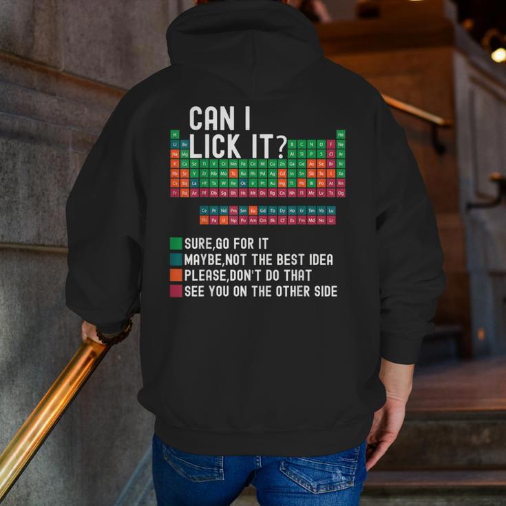 Can I Lick It Periodic Table Science Teacher Chemistry Men Zip Up Hoodie Back Print, Science Teacher Hoodies, funny gift Can I Lick It Periodic Table Science Teacher Chemistry Men Zip Up Hoodie Back Print, Science Teacher Hoodies, funny gift