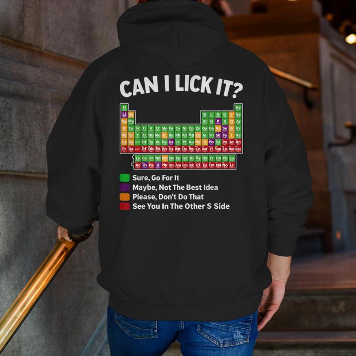 Can I Lick It Periodic Table Shirt Science Chemistry Teacher Men Zip Up Hoodie Back Print, Science Teacher Hoodies, funny gift Can I Lick It Periodic Table Shirt Science Chemistry Teacher Men Zip Up Hoodie Back Print, Science Teacher Hoodies, funny gift