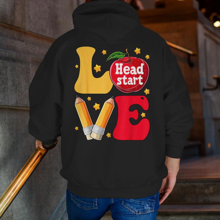 Love Headstart Head Start Teachers First Day Of School Men Zip Up Hoodie Back Print, funny gift Love Headstart Head Start Teachers First Day Of School Men Zip Up Hoodie Back Print, funny gift