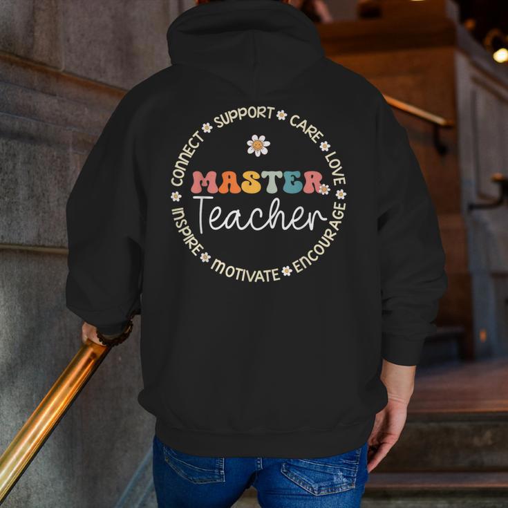 Master Teacher Appreciation Week Back To School Men Zip Up Hoodie Back Print, funny gift Master Teacher Appreciation Week Back To School Men Zip Up Hoodie Back Print, funny gift