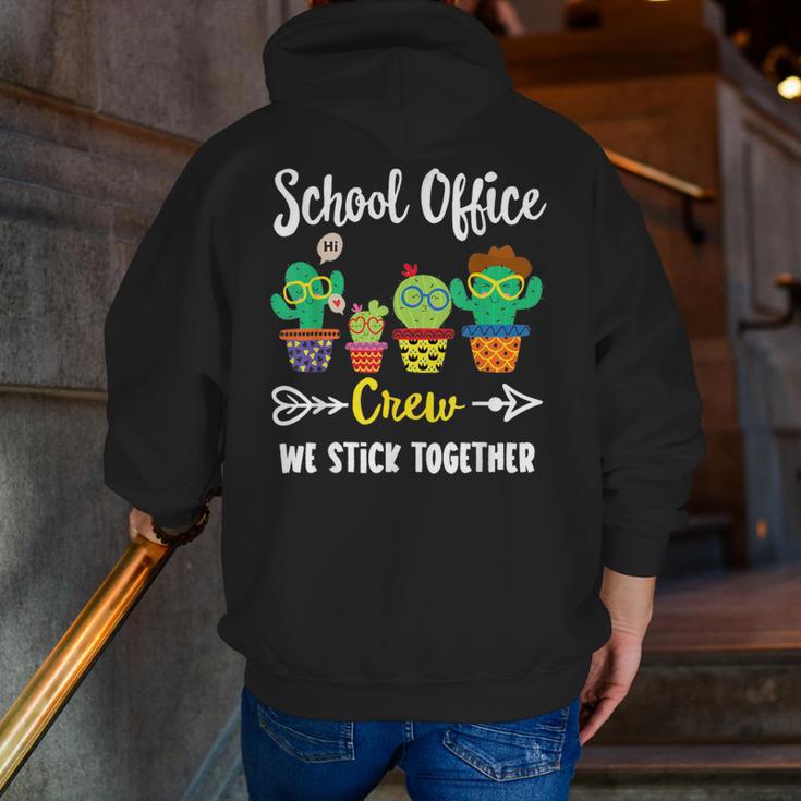Matching Teacher Back To School School Office Crew Cactus Team School Office Squad Men Zip Up Hoodie Back Print, funny gift Matching Teacher Back To School School Office Crew Cactus Team School Office Squad Men Zip Up Hoodie Back Print, funny gift