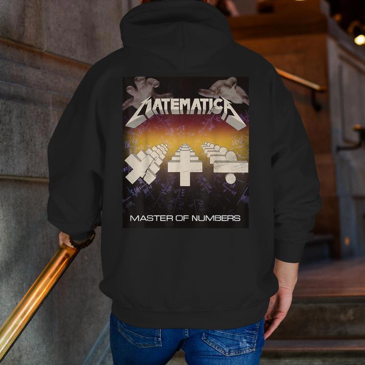 Matematica Master Of Numbers Math Teachers Puppets Parody Men Zip Up Hoodie Back Print, funny gift Matematica Master Of Numbers Math Teachers Puppets Parody Men Zip Up Hoodie Back Print, funny gift