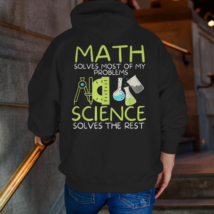 Math Solves Most Of My Problems Science Math Science Teacher Men Zip Up Hoodie Back Print, Science Teacher Hoodies, funny gift Math Solves Most Of My Problems Science Math Science Teacher Men Zip Up Hoodie Back Print, Science Teacher Hoodies, funny gift