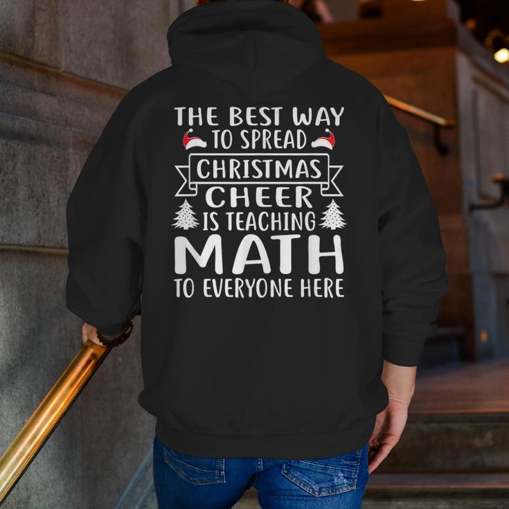 Math Teacher Christmas Mathematics Teacher Men Zip Up Hoodie Back Print, funny gift Math Teacher Christmas Mathematics Teacher Men Zip Up Hoodie Back Print, funny gift