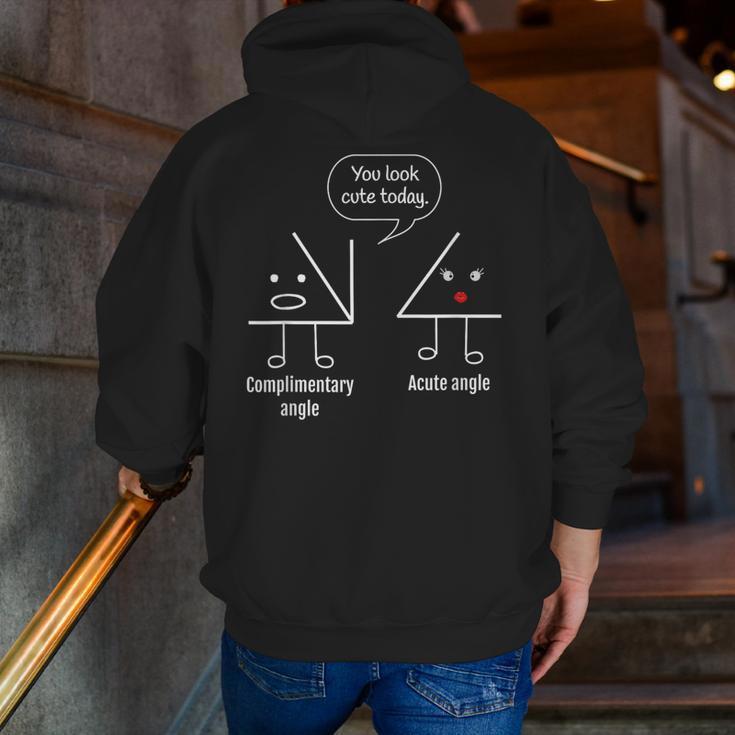 Math Teacher Tee Complimentary Acute Angle T-Shirt Men Zip Up Hoodie Back Print, funny gift Math Teacher Tee Complimentary Acute Angle T-Shirt Men Zip Up Hoodie Back Print, funny gift