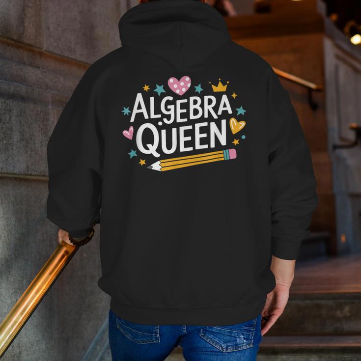 Mathematician And Mathematics Teacher Algebra Queen Men Zip Up Hoodie Back Print, funny gift Mathematician And Mathematics Teacher Algebra Queen Men Zip Up Hoodie Back Print, funny gift