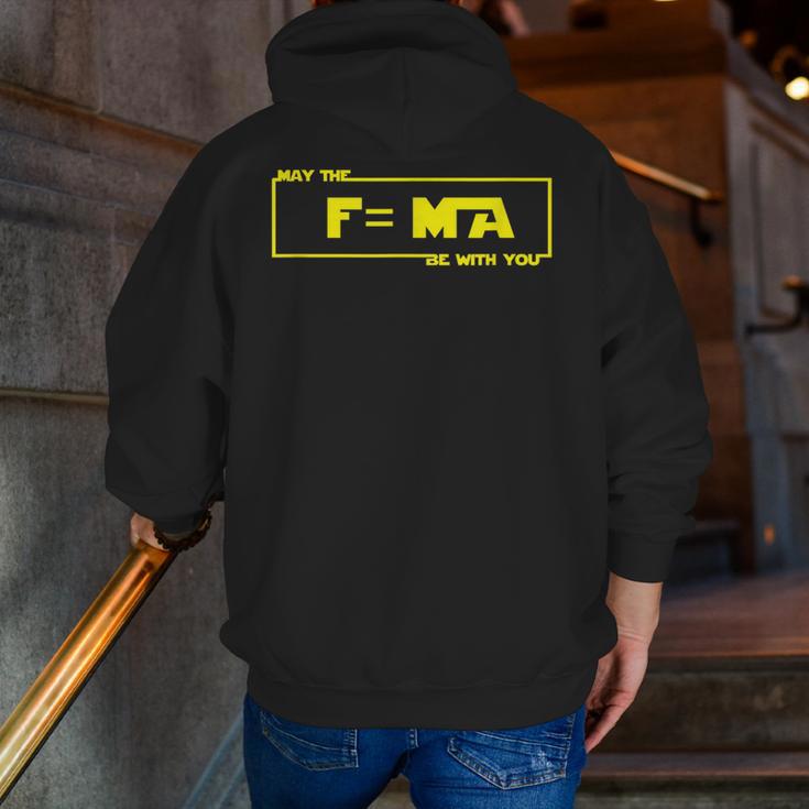 May The Fma Be With You Science Teacher Tshirts For Men Women Men Zip Up Hoodie Back Print, Science Teacher Hoodies, funny gift