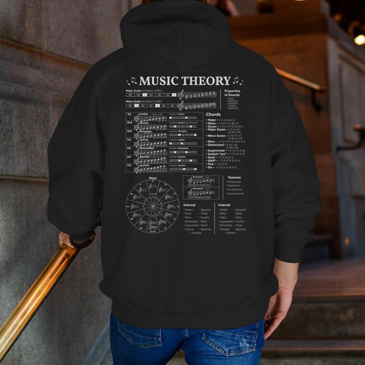 Music Theory Music Teacher Musician Learning School Men Zip Up Hoodie Back Print, funny gift Music Theory Music Teacher Musician Learning School Men Zip Up Hoodie Back Print, funny gift