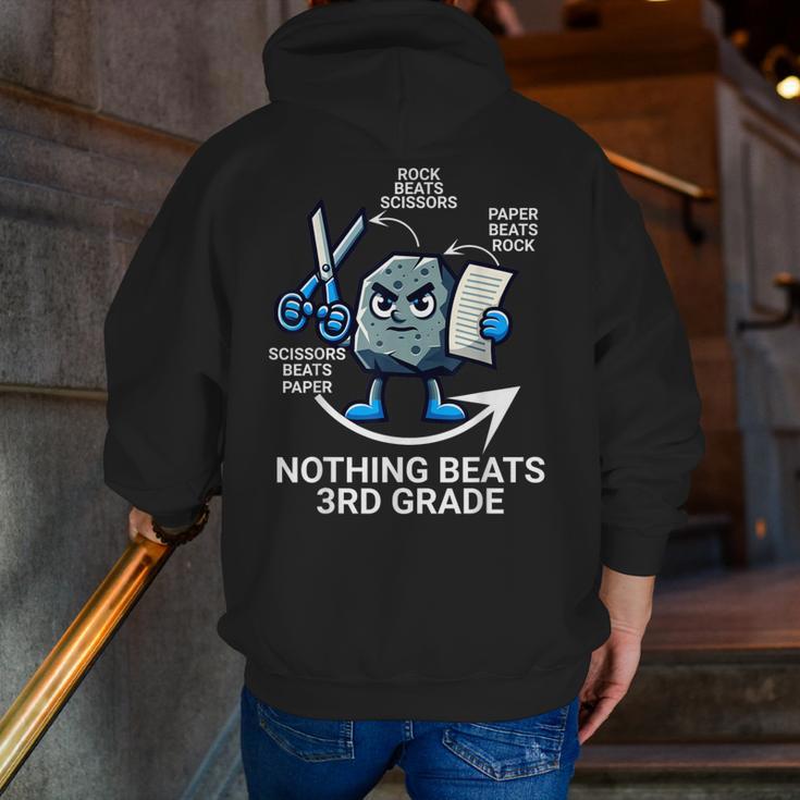 Nothing Beats 3rd Grade Back To School Kids Teachers Men Zip Up Hoodie Back Print, funny gift Nothing Beats 3rd Grade Back To School Kids Teachers Men Zip Up Hoodie Back Print, funny gift