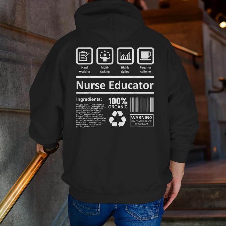 Nurse Educator Shirt Men Women Nursing Instructor Teacher Men Zip Up Hoodie Back Print, funny gift Nurse Educator Shirt Men Women Nursing Instructor Teacher Men Zip Up Hoodie Back Print, funny gift