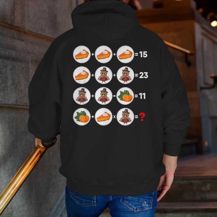 Order Of Operations Math Quiz Game Teacher Thanksgiving Men Zip Up Hoodie Back Print, funny gift Order Of Operations Math Quiz Game Teacher Thanksgiving Men Zip Up Hoodie Back Print, funny gift
