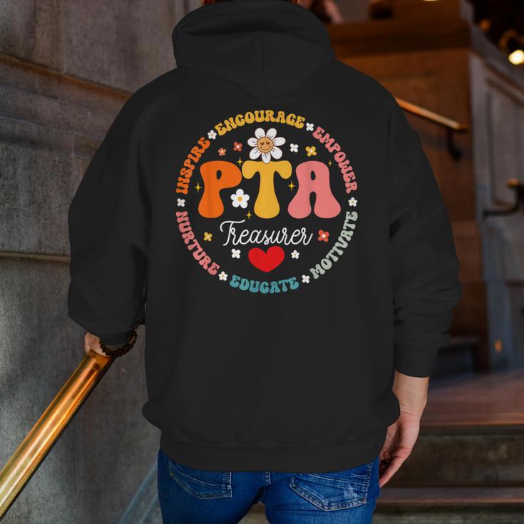 Parents Teacher Association Team Supporter PTA Treasurer For Men Women Girls Kids Men Zip Up Hoodie Back Print, funny gift Parents Teacher Association Team Supporter PTA Treasurer For Men Women Girls Kids Men Zip Up Hoodie Back Print, funny gift