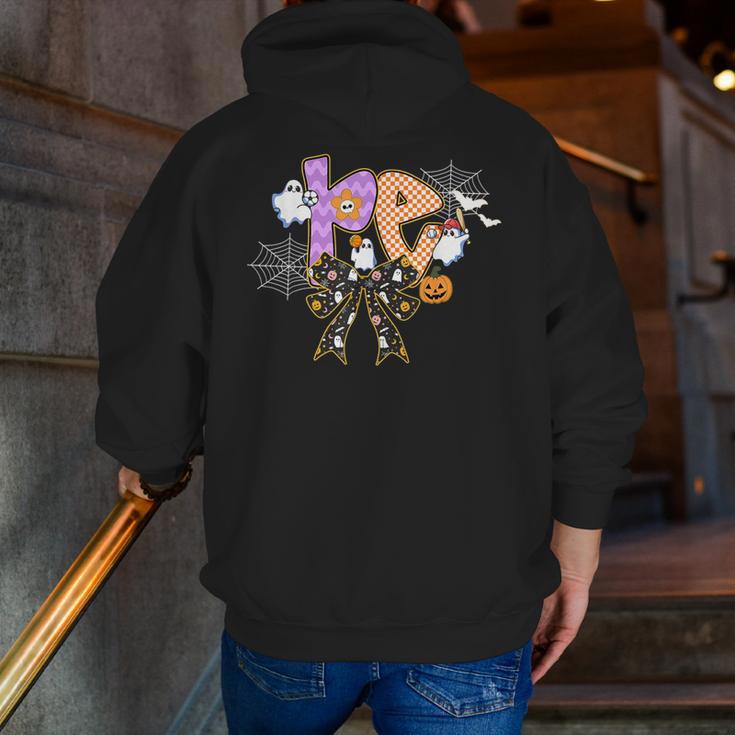 PE Teacher Coach Coquette Ghost Halloween Physical Education Men Zip Up Hoodie Back Print, Pe Teacher Hoodies, funny gift PE Teacher Coach Coquette Ghost Halloween Physical Education Men Zip Up Hoodie Back Print, Pe Teacher Hoodies, funny gift