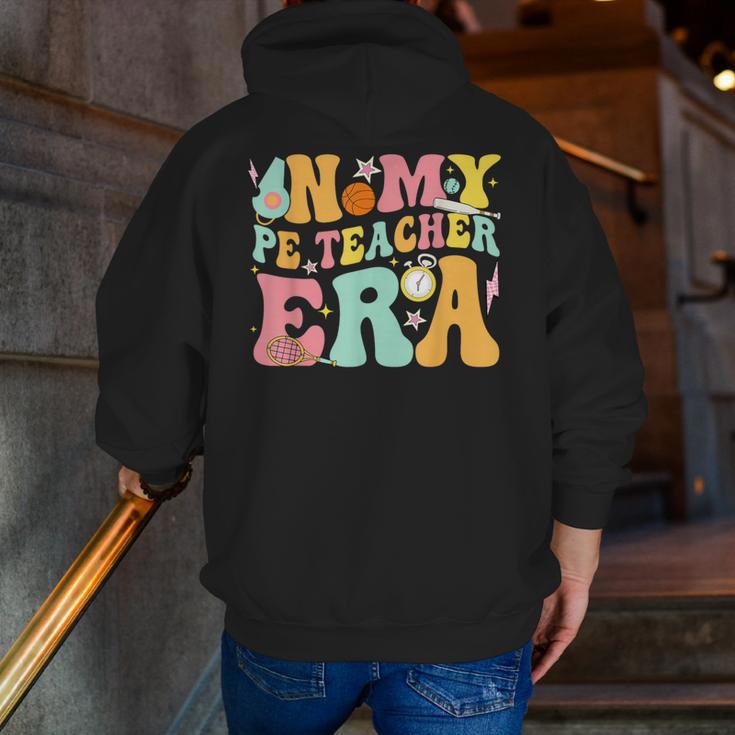 In My Physical Education Era PE Teacher Women Men Men Zip Up Hoodie Back Print, Pe Teacher Hoodies, funny gift In My Physical Education Era PE Teacher Women Men Men Zip Up Hoodie Back Print, Pe Teacher Hoodies, funny gift