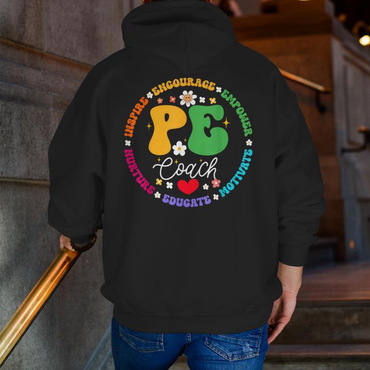 Physical Education PE Instructor Coach Teacher Gym Men Zip Up Hoodie Back Print, Pe Teacher Hoodies, funny gift Physical Education PE Instructor Coach Teacher Gym Men Zip Up Hoodie Back Print, Pe Teacher Hoodies, funny gift