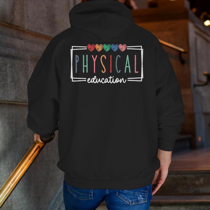 Physical Education PE Teacher Phys Ed Student Graduation Men Zip Up Hoodie Back Print, Pe Teacher Hoodies, funny gift Physical Education PE Teacher Phys Ed Student Graduation Men Zip Up Hoodie Back Print, Pe Teacher Hoodies, funny gift