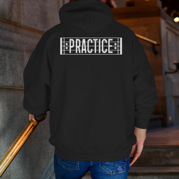 Practice Repeat Music Teacher Band Director Men Zip Up Hoodie Back Print, funny gift Practice Repeat Music Teacher Band Director Men Zip Up Hoodie Back Print, funny gift