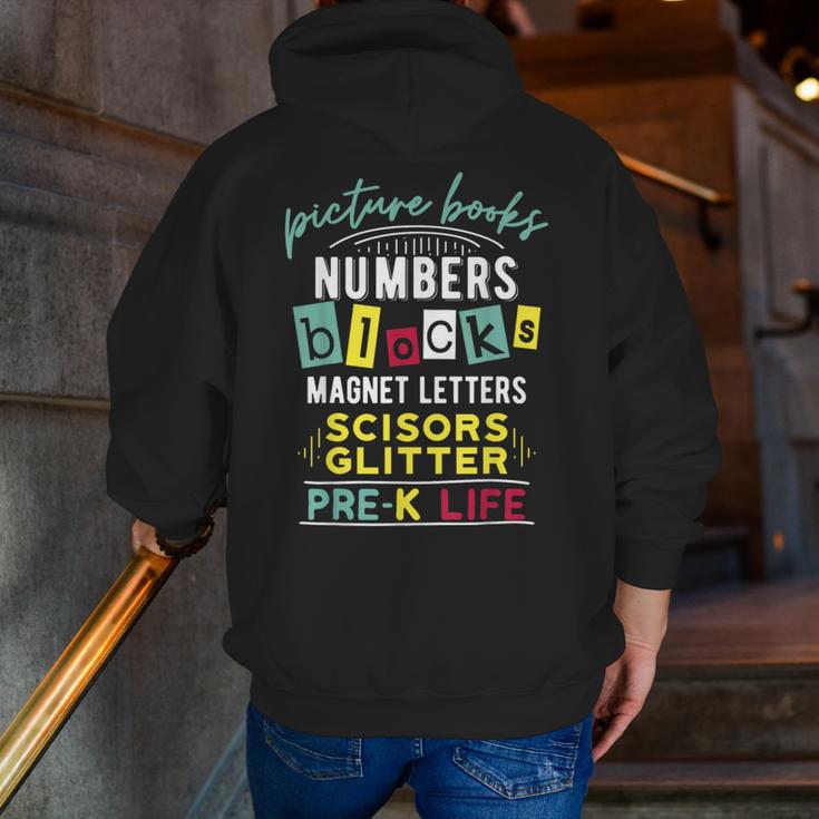 Pre-K Life Preschool Teacher Tees Men Women T-Shirt Men Zip Up Hoodie Back Print, funny gift Pre-K Life Preschool Teacher Tees Men Women T-Shirt Men Zip Up Hoodie Back Print, funny gift