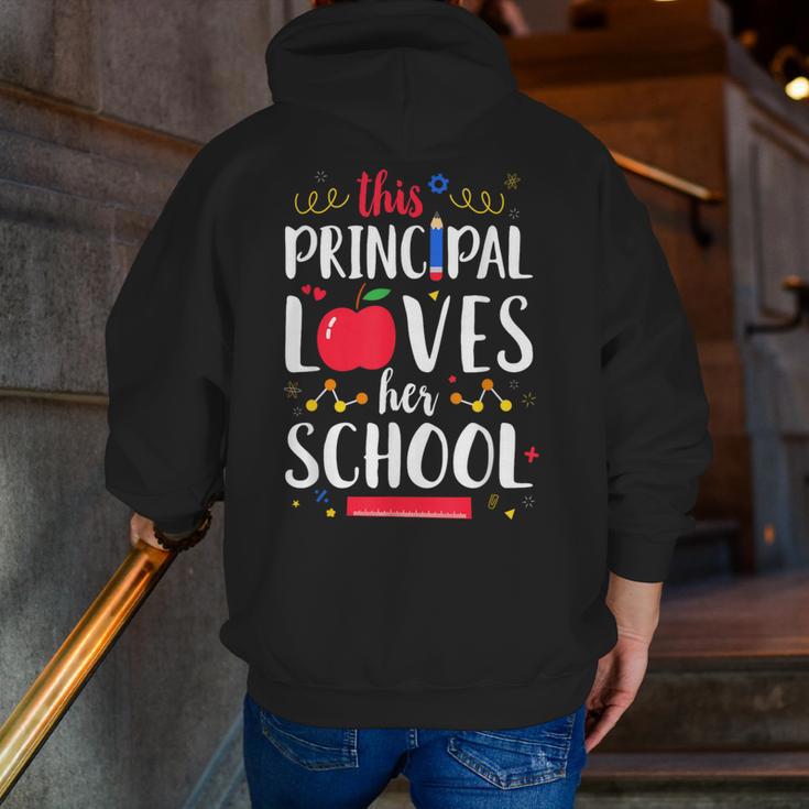 This Principal Loves Her School Teacher Appreciation Men Zip Up Hoodie Back Print, funny gift This Principal Loves Her School Teacher Appreciation Men Zip Up Hoodie Back Print, funny gift