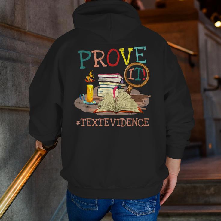 Prove It Text Evidence English Teacher Reading Teacher Men Zip Up Hoodie Back Print, English Teacher Hoodies, funny gift Prove It Text Evidence English Teacher Reading Teacher Men Zip Up Hoodie Back Print, English Teacher Hoodies, funny gift