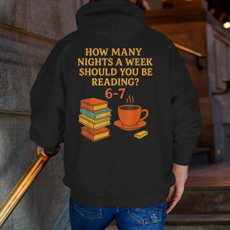 Reading 67 Meme English Teacher 6 7 Book Lover Humor Men Zip Up Hoodie Back Print, English Teacher Hoodies, funny gift