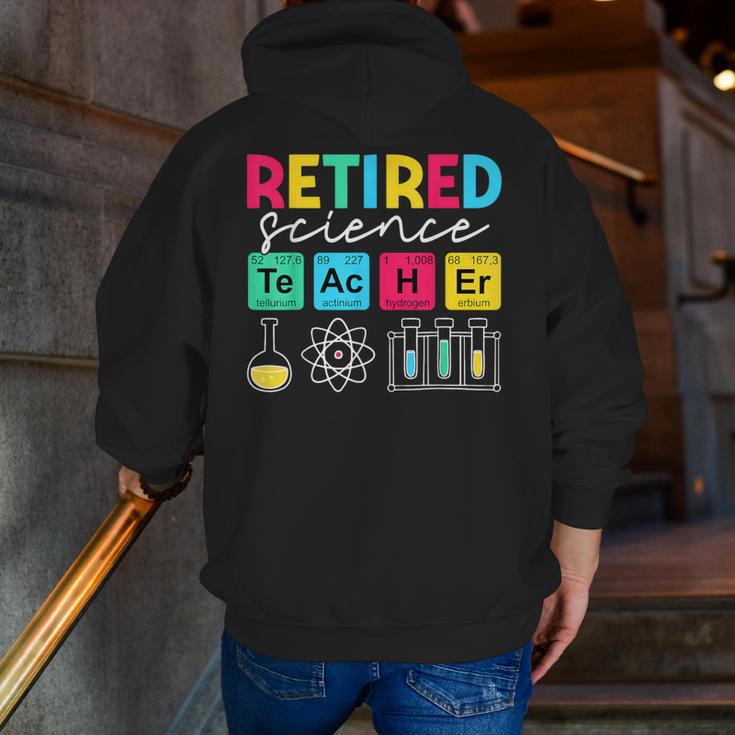 Retired Science Teacher Periodic Table Teacher Life Men Zip Up Hoodie Back Print, Science Teacher Hoodies, funny gift Retired Science Teacher Periodic Table Teacher Life Men Zip Up Hoodie Back Print, Science Teacher Hoodies, funny gift
