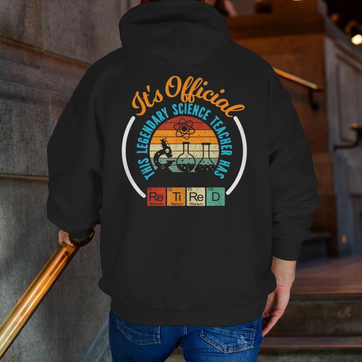 Retiring Science Teacher Retirement Men Zip Up Hoodie Back Print, Science Teacher Hoodies, funny gift Retiring Science Teacher Retirement Men Zip Up Hoodie Back Print, Science Teacher Hoodies, funny gift
