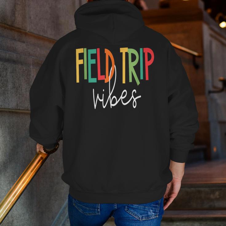 Retro Field Trip Vibes Vintage Field Trip Vibes Teacher Kids Men Zip Up Hoodie Back Print, funny gift Retro Field Trip Vibes Vintage Field Trip Vibes Teacher Kids Men Zip Up Hoodie Back Print, funny gift