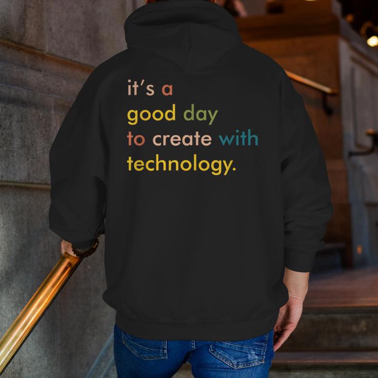 Retro Technology Teacher Shirt Tech Teacher Men Zip Up Hoodie Back Print, funny gift Retro Technology Teacher Shirt Tech Teacher Men Zip Up Hoodie Back Print, funny gift