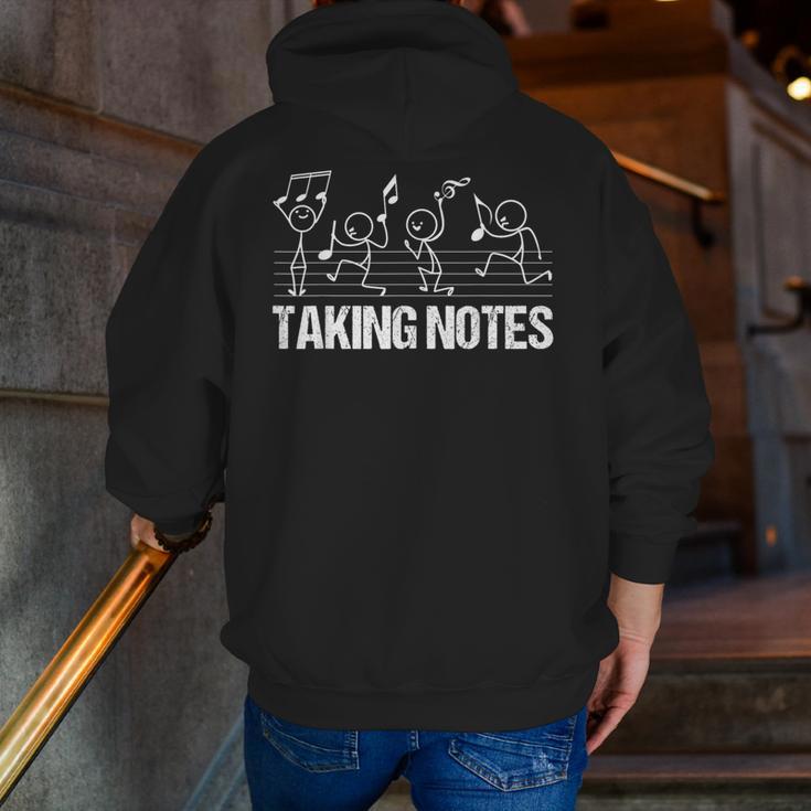 Retro Vintage Musical Taking Notes Teachers Music Love Men Zip Up Hoodie Back Print, funny gift Retro Vintage Musical Taking Notes Teachers Music Love Men Zip Up Hoodie Back Print, funny gift