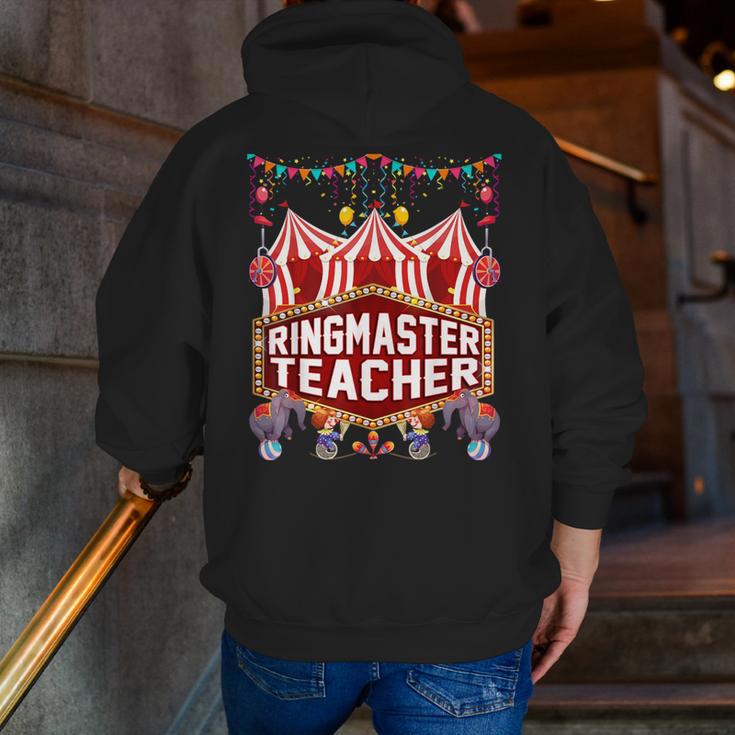 Ringmaster Teacher Costume – Carnival Birthday Style Men Zip Up Hoodie Back Print, funny gift Ringmaster Teacher Costume – Carnival Birthday Style Men Zip Up Hoodie Back Print, funny gift