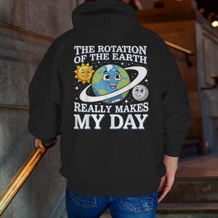 Rotation Of Earth Science Teacher Earth Day Men Women Men Zip Up Hoodie Back Print, Science Teacher Hoodies, funny gift Rotation Of Earth Science Teacher Earth Day Men Women Men Zip Up Hoodie Back Print, Science Teacher Hoodies, funny gift