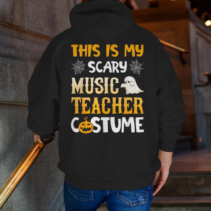 This Is My Scary Music Teacher Halloween Costumes Pajama Men Zip Up Hoodie Back Print, funny gift This Is My Scary Music Teacher Halloween Costumes Pajama Men Zip Up Hoodie Back Print, funny gift