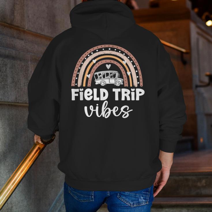 School Bus Trip Vibes Students Teachers Students Field Trip Men Zip Up Hoodie Back Print, funny gift School Bus Trip Vibes Students Teachers Students Field Trip Men Zip Up Hoodie Back Print, funny gift