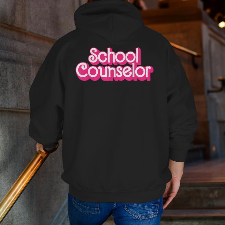 School Counselor Back To School Teacher Life Men Zip Up Hoodie Back Print, funny gift School Counselor Back To School Teacher Life Men Zip Up Hoodie Back Print, funny gift
