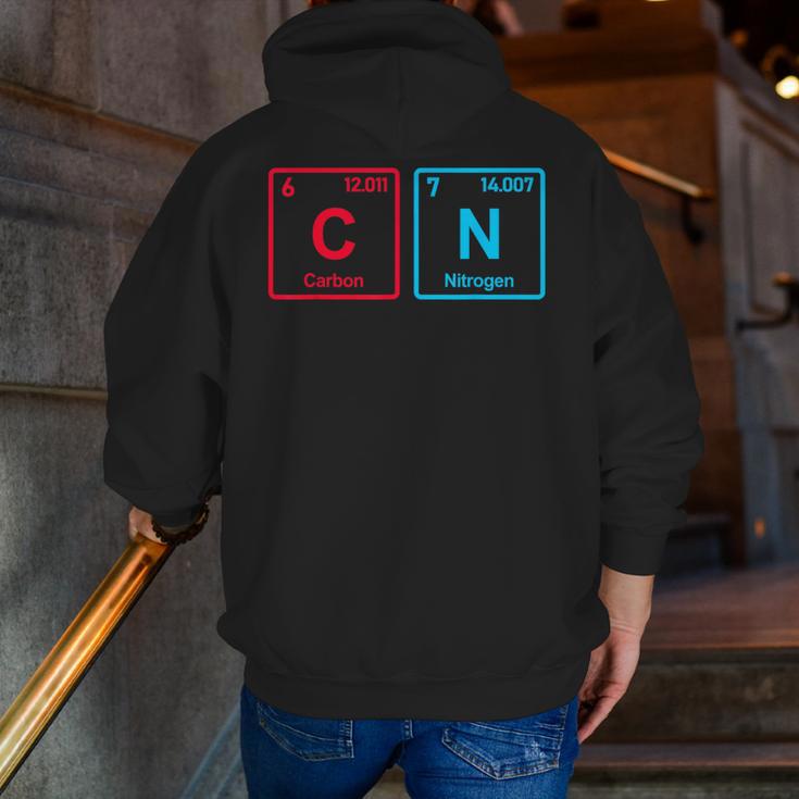 Six Seven Meme 6 7 Science Teacher 6-7 Periodic Table Men Zip Up Hoodie Back Print, Science Teacher Hoodies, funny gift