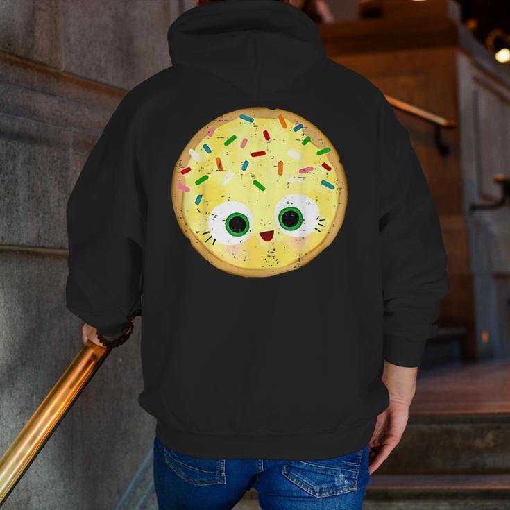 The Smart Cookie Good Egg Teacher Halloween Costume Food Men Zip Up Hoodie Back Print, funny gift