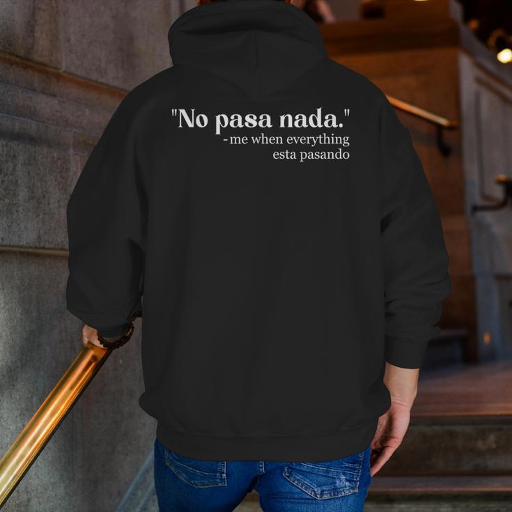 Spanglish Mexican Spanish Teacher Bilingual Spanglish Men Zip Up Hoodie Back Print, funny gift Spanglish Mexican Spanish Teacher Bilingual Spanglish Men Zip Up Hoodie Back Print, funny gift