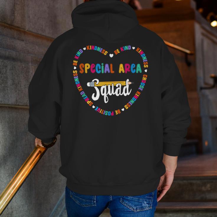 Special Area Squad Team Be Kind School Special Area Teacher Men Women Kids Men Zip Up Hoodie Back Print, funny gift Special Area Squad Team Be Kind School Special Area Teacher Men Women Kids Men Zip Up Hoodie Back Print, funny gift