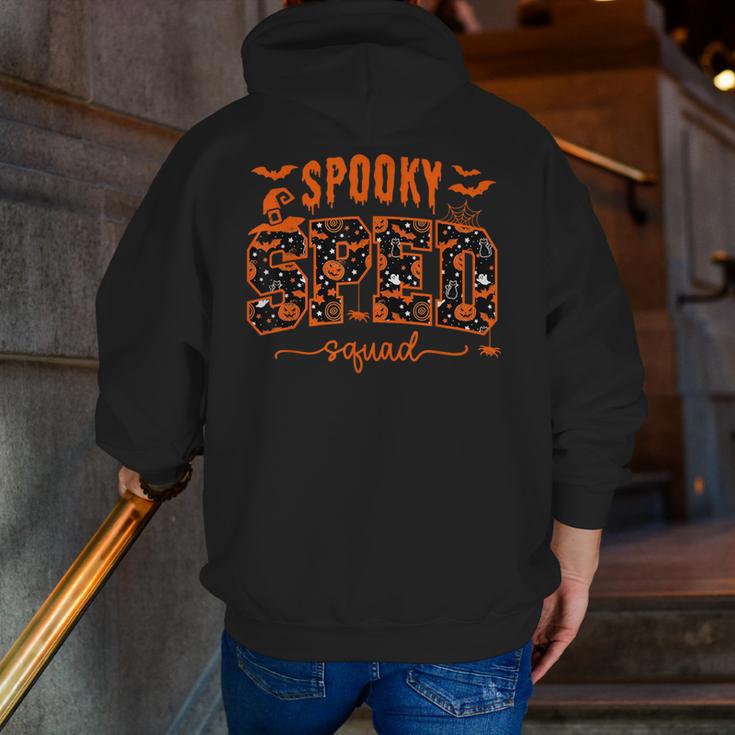 Sped Squad Team Special Education Teacher Halloween Men Zip Up Hoodie Back Print, funny gift Sped Squad Team Special Education Teacher Halloween Men Zip Up Hoodie Back Print, funny gift