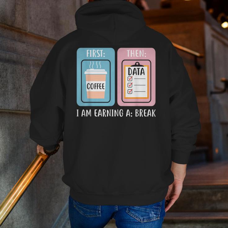 SPED Teacher Special Education First Coffee Then Data Men Zip Up Hoodie Back Print, funny gift SPED Teacher Special Education First Coffee Then Data Men Zip Up Hoodie Back Print, funny gift
