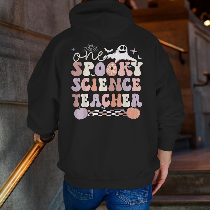 Spooky Science Teacher Halloween Science Teaching For Men Women Men Zip Up Hoodie Back Print, Science Teacher Hoodies, funny gift Spooky Science Teacher Halloween Science Teaching For Men Women Men Zip Up Hoodie Back Print, Science Teacher Hoodies, funny gift