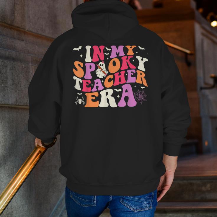 In My Spooky Teacher Era Halloween Teacher Back To School Men Zip Up Hoodie Back Print, funny gift In My Spooky Teacher Era Halloween Teacher Back To School Men Zip Up Hoodie Back Print, funny gift