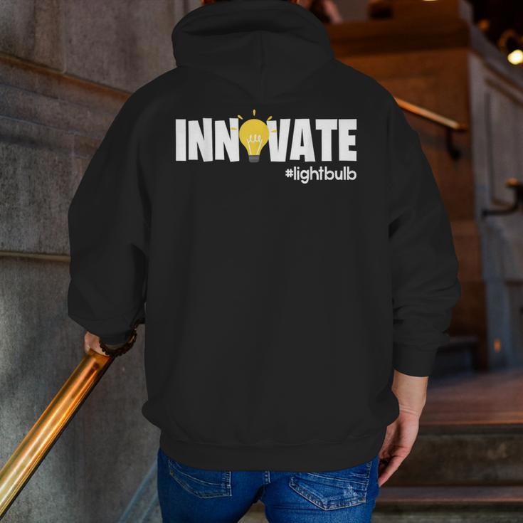 STEAM Teacher Back To School STEM Innovate Science For Men Women Kids Men Zip Up Hoodie Back Print, Science Teacher Hoodies, funny gift