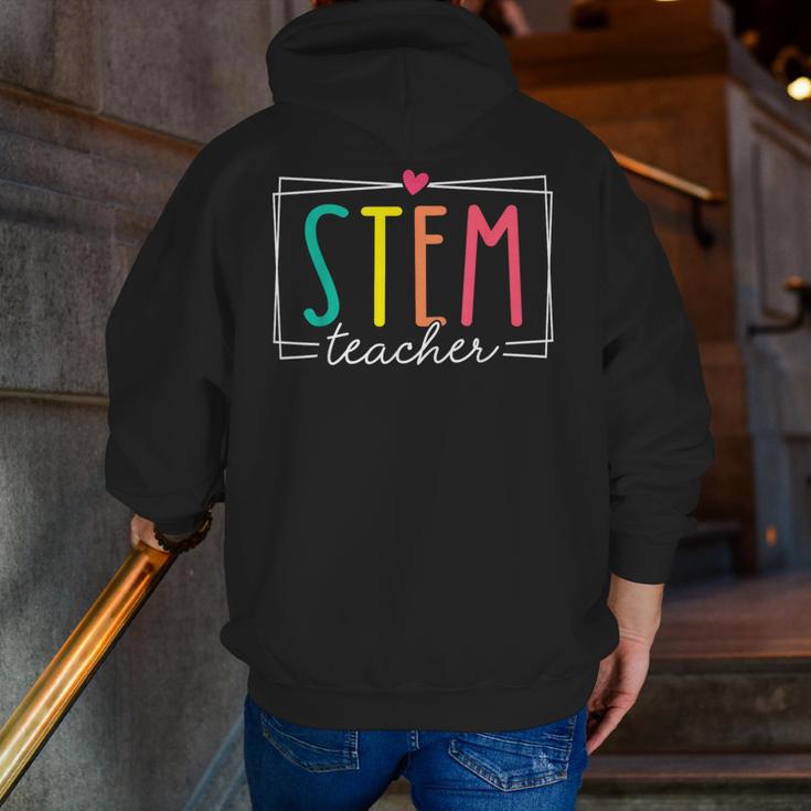 STEM Teacher Science Appreciation Women Back To School Men Zip Up Hoodie Back Print, Science Teacher Hoodies, funny gift STEM Teacher Science Appreciation Women Back To School Men Zip Up Hoodie Back Print, Science Teacher Hoodies, funny gift