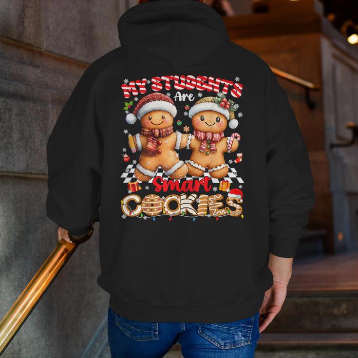 My Student Are Smart Cookies Pjs Christmas Xmas Teacher Men Zip Up Hoodie Back Print, funny gift My Student Are Smart Cookies Pjs Christmas Xmas Teacher Men Zip Up Hoodie Back Print, funny gift