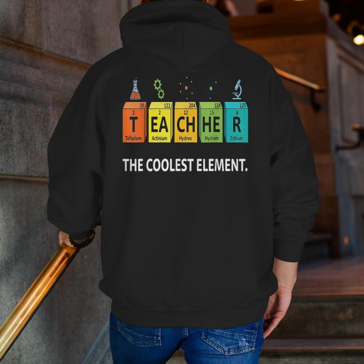 Teacher The Coolest Element Chemistry Periodic Table Science Men Zip Up Hoodie Back Print, Science Teacher Hoodies, funny gift Teacher The Coolest Element Chemistry Periodic Table Science Men Zip Up Hoodie Back Print, Science Teacher Hoodies, funny gift